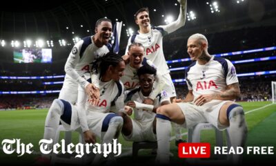 Tottenham cruise to win over Slavia Prague in Champions League