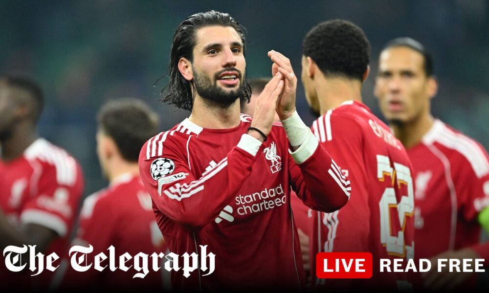 Arne Slot serenaded by travelling Kop during Liverpool’s gutsy win over Inter Milan