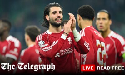 Arne Slot serenaded by travelling Kop during Liverpool’s gutsy win over Inter Milan