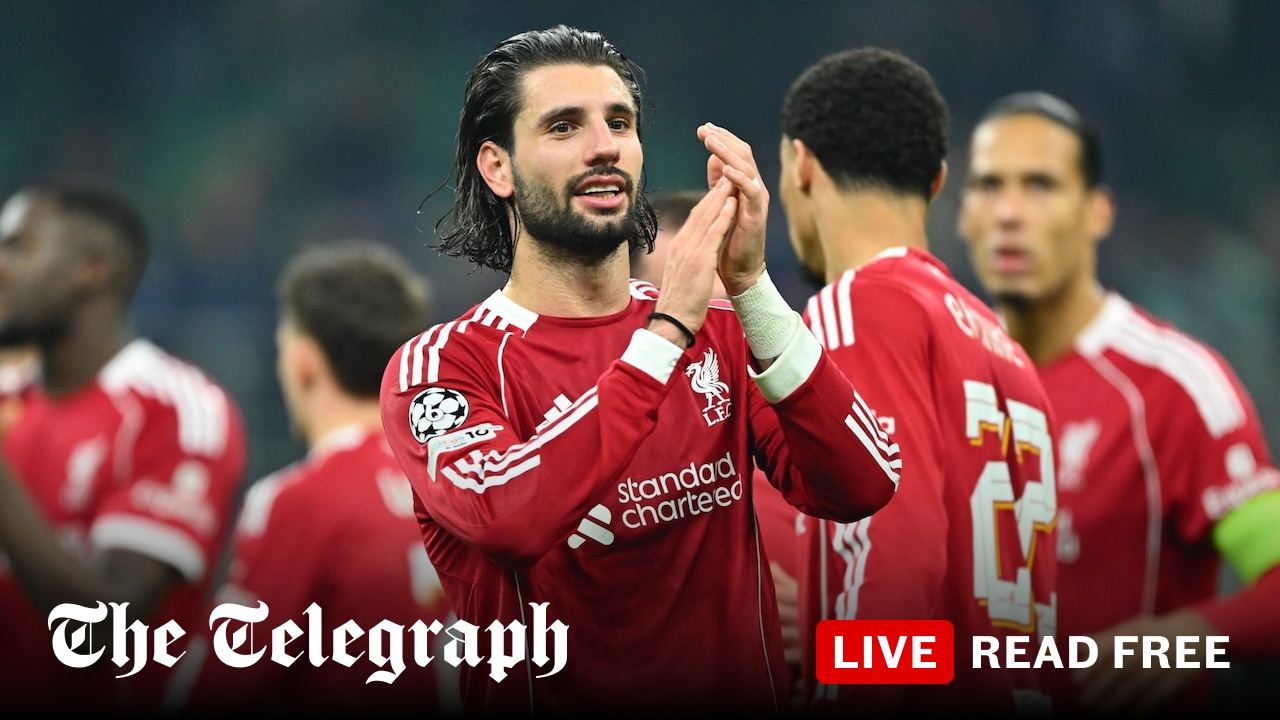 Arne Slot serenaded by travelling Kop during Liverpool’s gutsy win over Inter Milan