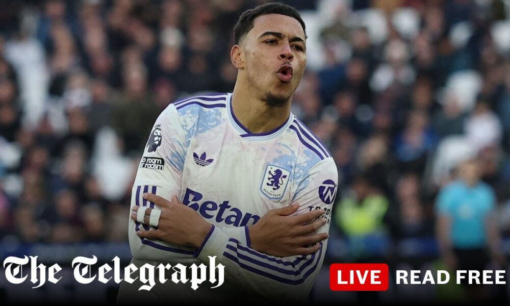 Morgan Rogers stakes England case with double as Aston Villa fight back to down West Ham