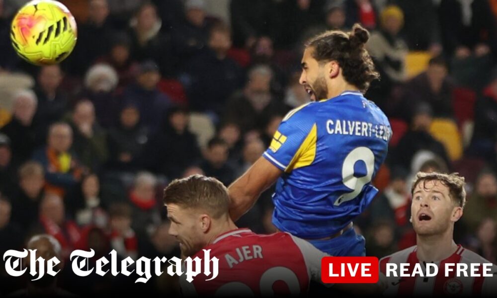 Dominic Calvert-Lewin continues scoring streak as Leeds rescue point at Brentford