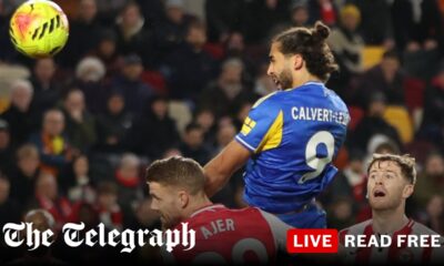 Dominic Calvert-Lewin continues scoring streak as Leeds rescue point at Brentford