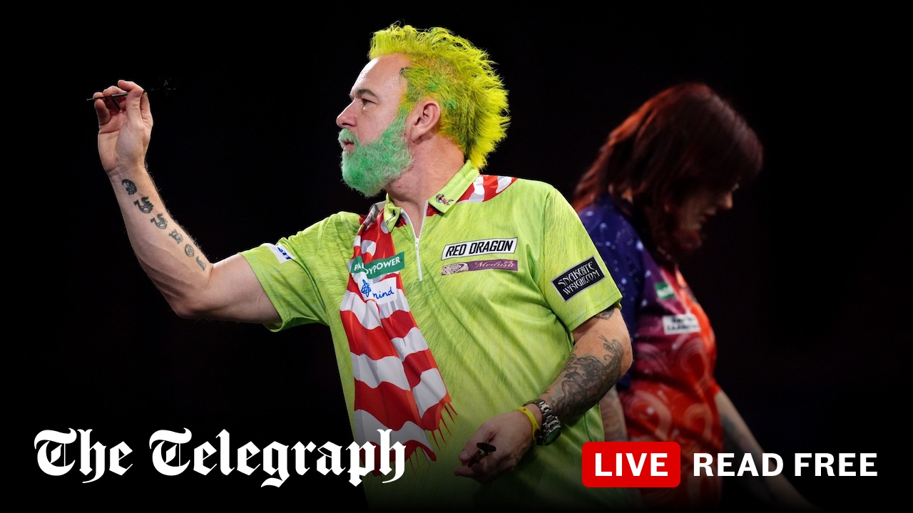 Trans player Van Leuven suffers straight sets defeat at World Darts Championship