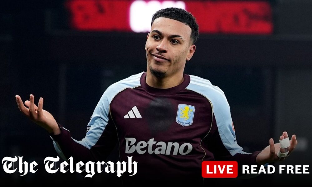 Superb Rogers double sinks Man Utd as Villa show title credentials