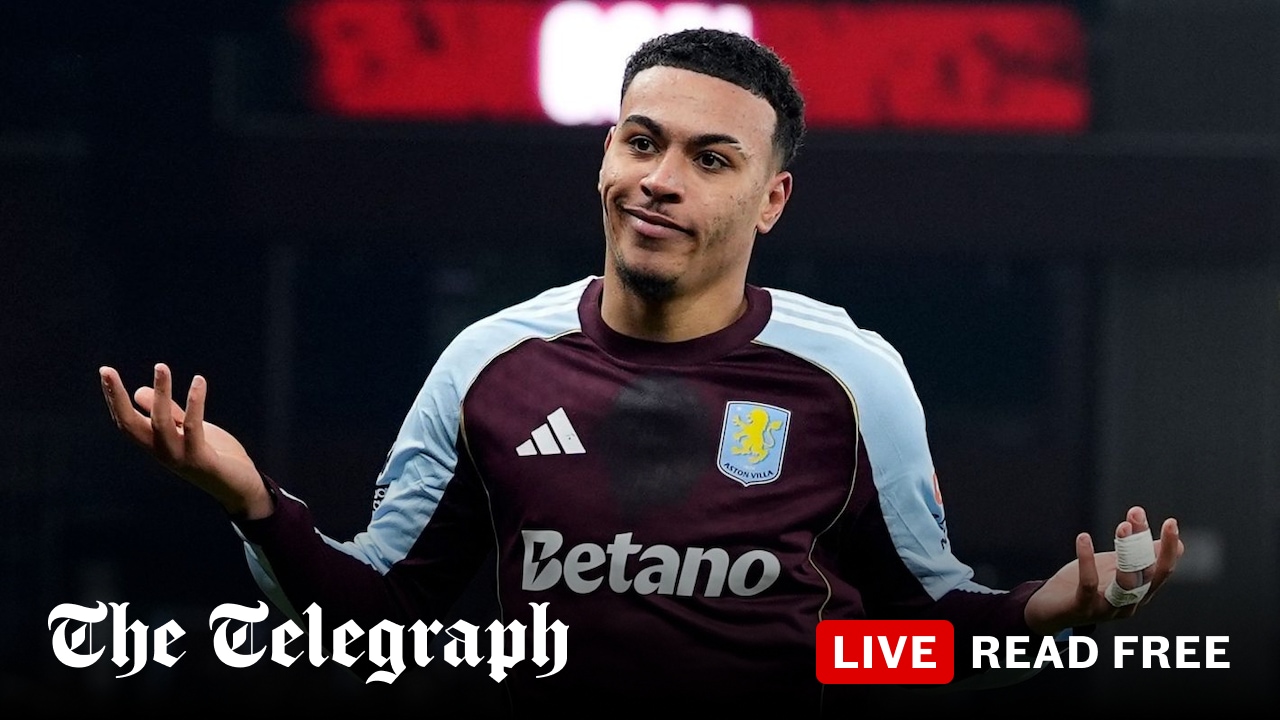 Superb Rogers double sinks Man Utd as Villa show title credentials