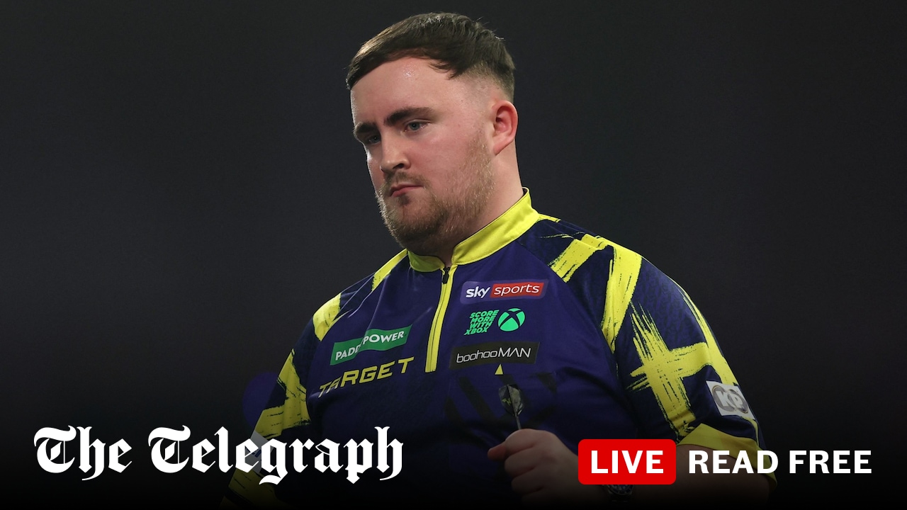 Luke Littler made to work in straight-sets win over David Davies