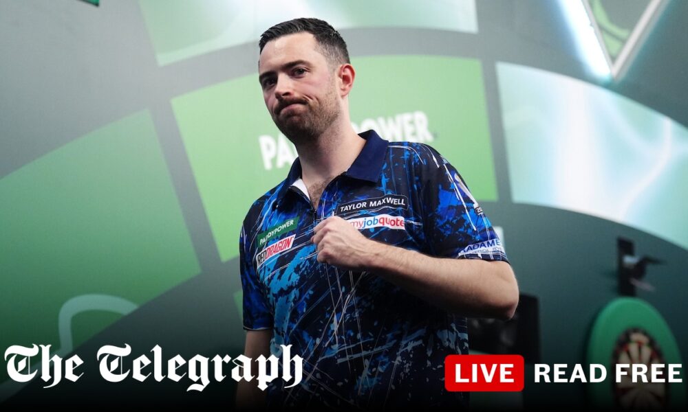 Luke Humphries eases past Paul Lim to make third round of World Darts Championship