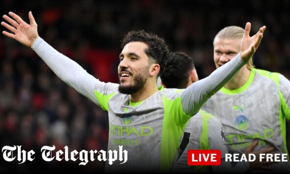 Late Rayan Cherki winner for Man City puts title pressure back on Arsenal
