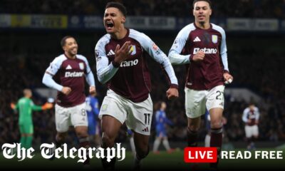 Aston Villa have summit in sight after Watkins double seals victory at Chelsea