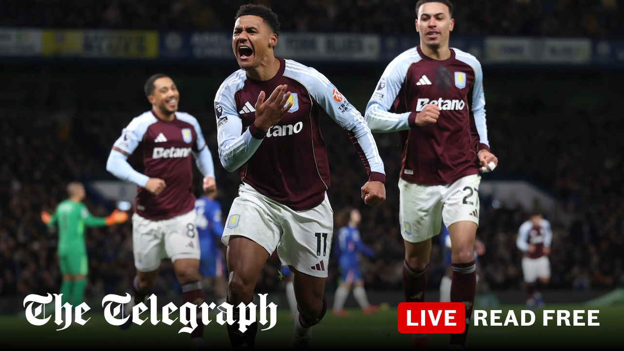 Aston Villa have summit in sight after Watkins double seals victory at Chelsea
