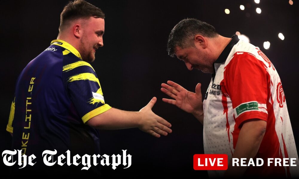 Luke Littler beats Mensur Suljovic to stroll into World Championship fourth round