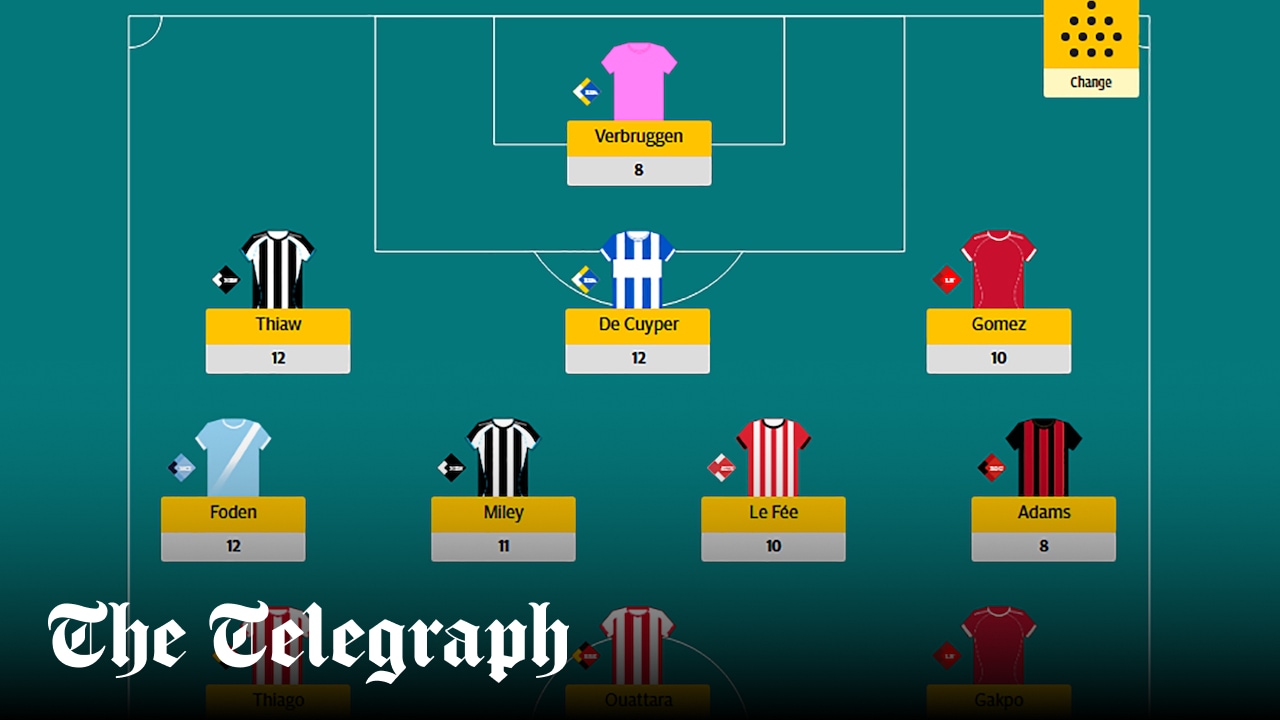 Team of the Week Game Week 13