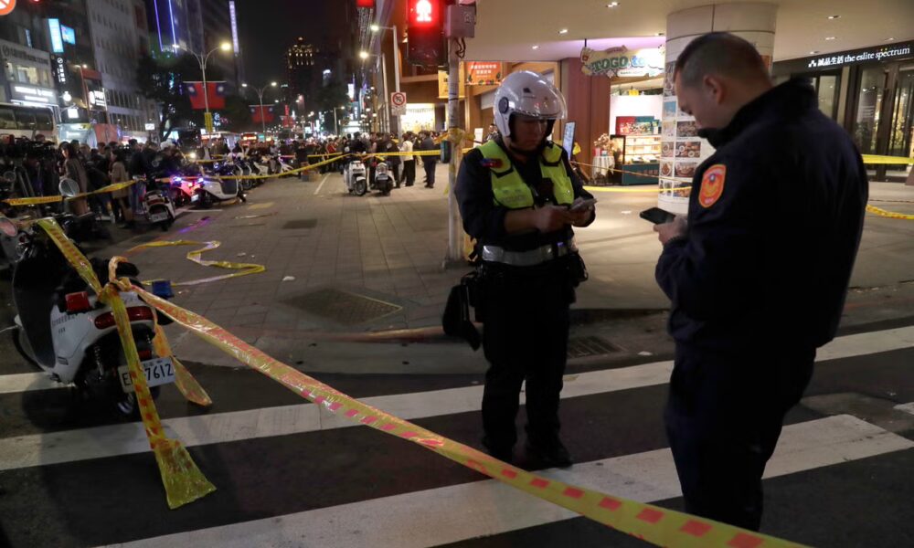 At least three killed by knife-wielding man in Taiwan