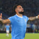 ROME, ITALY - AUGUST 31: Valentin Castellanos of Lazio celebrates scoring his team