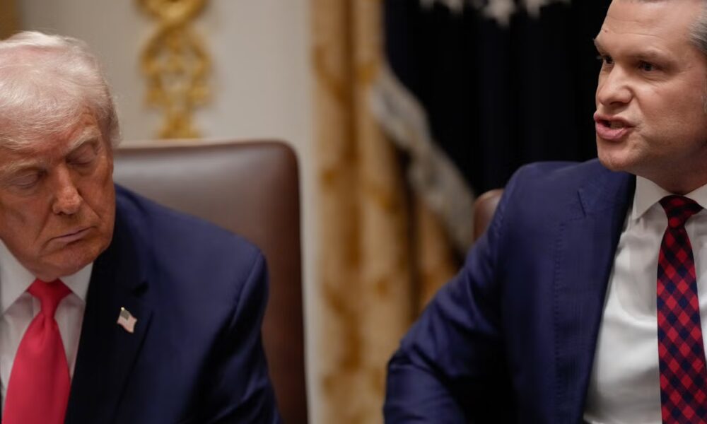 Trump no longer pushing back when White House insiders say Hegseth is not up for the job as he ‘tires’ of controversies: report