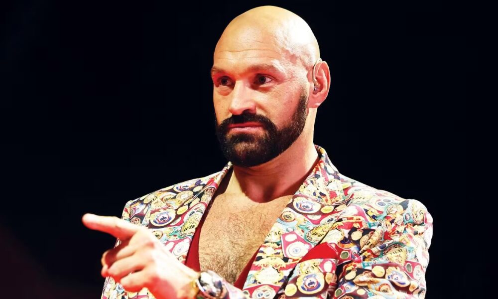 Tyson Fury names Anthony Joshua and 4 other heavyweights on his comeback hit list