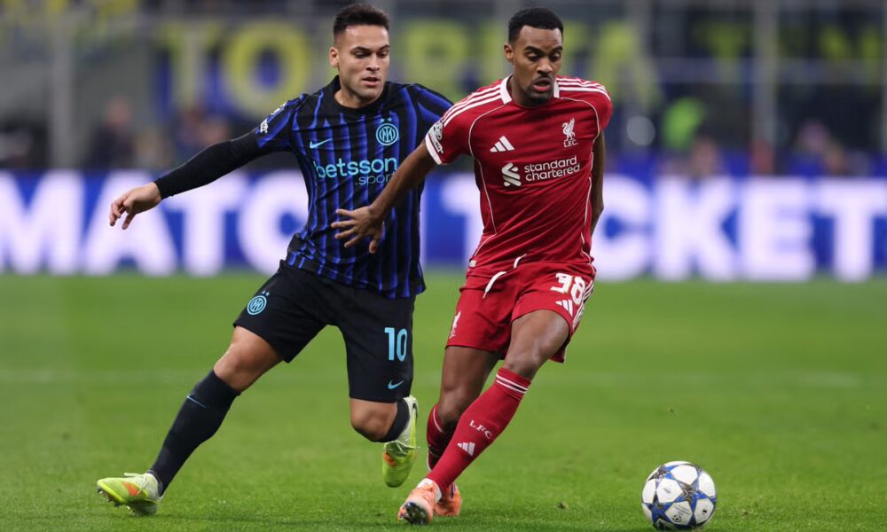 Inter Milan vs Liverpool live: Champions League score and updates as Isak and Ekitike start in absence of Salah for Champions League clash
