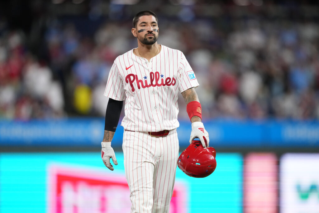Phillies Notes: Outfield, Castellanos, Rotation