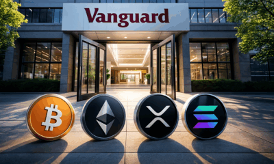 Vanguard opens door to Bitcoin, Ethereum, XRP, and Solana ETFs