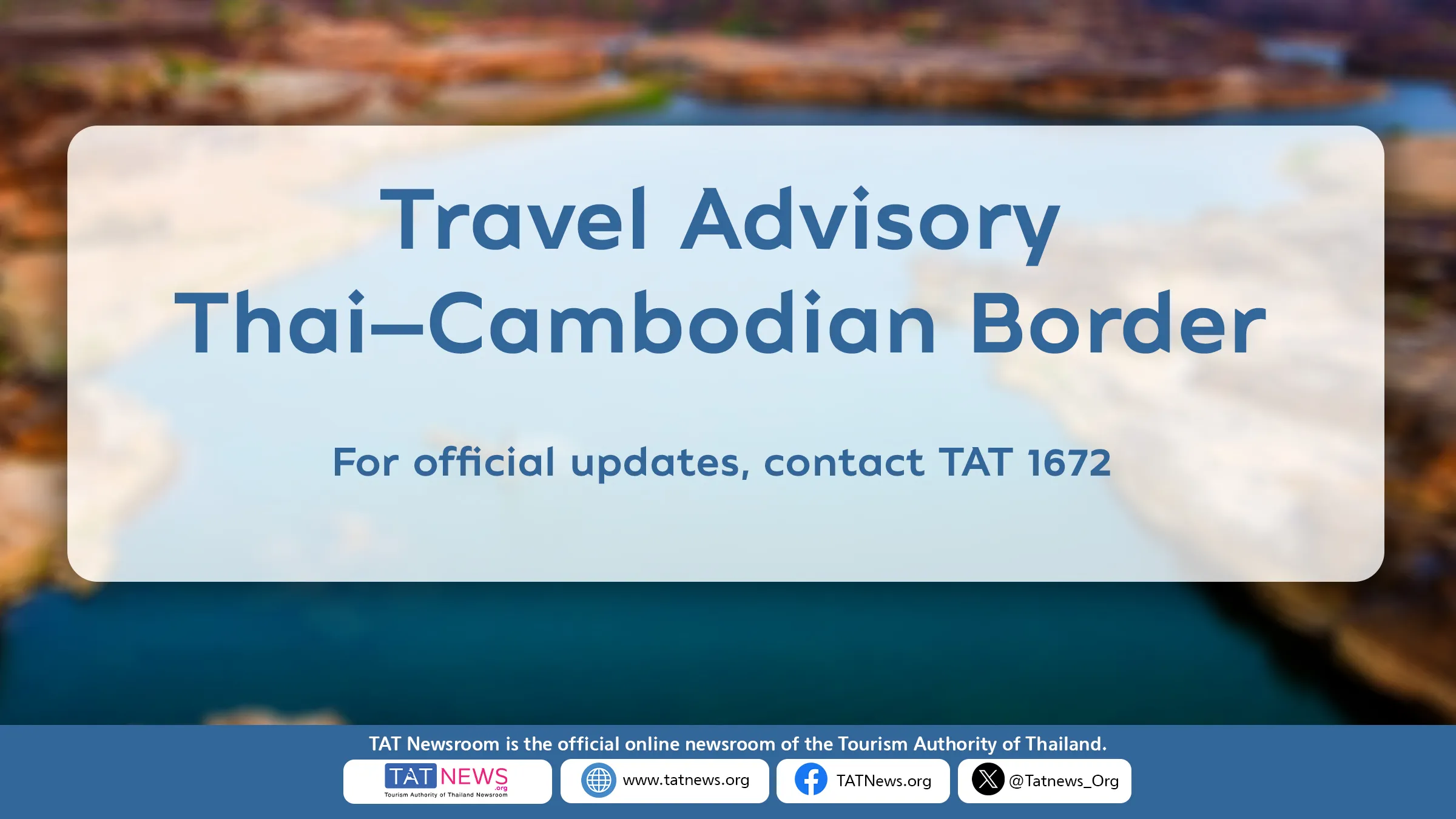 Travel Advisory: Enhanced Border Safety Measures Implemented in Eastern and Northeastern Thailand