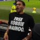 Man United’s Mainoo’s brother wears ‘Free Kobbie’ t-shirt at Old Trafford in message to Ruben Amorim