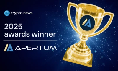 Apertum wins “Best Layer-1 Blockchain Network” at the crypto.news Awards 2025