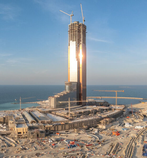 Wynn Al Marjan Tower Reaches Peak Height