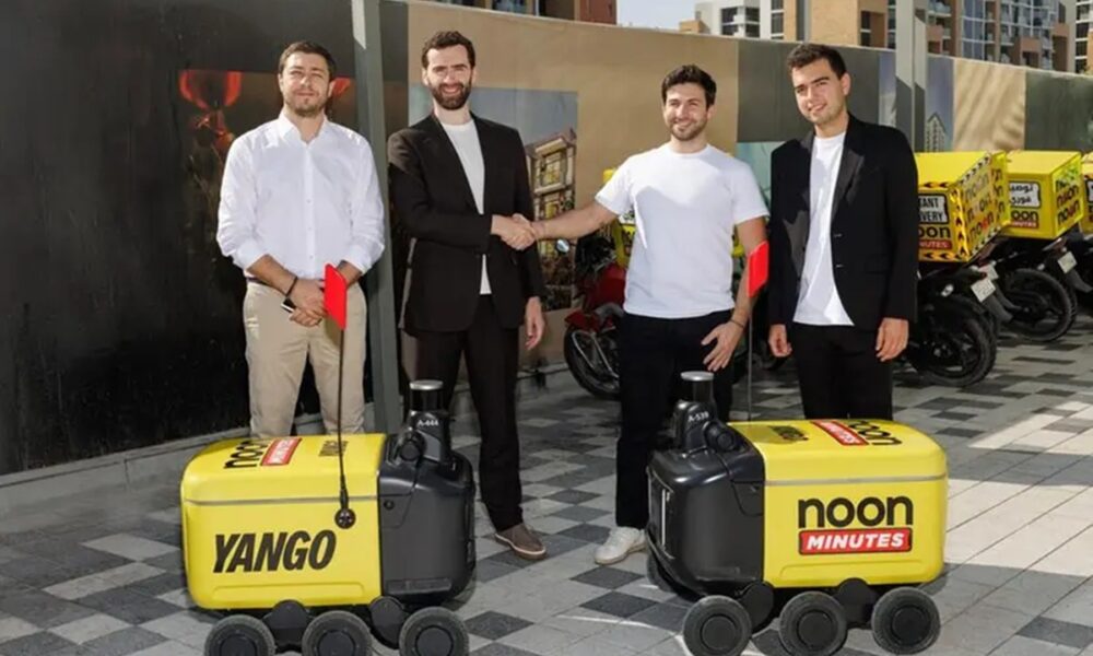 Yango noon Dubai robot deliveries