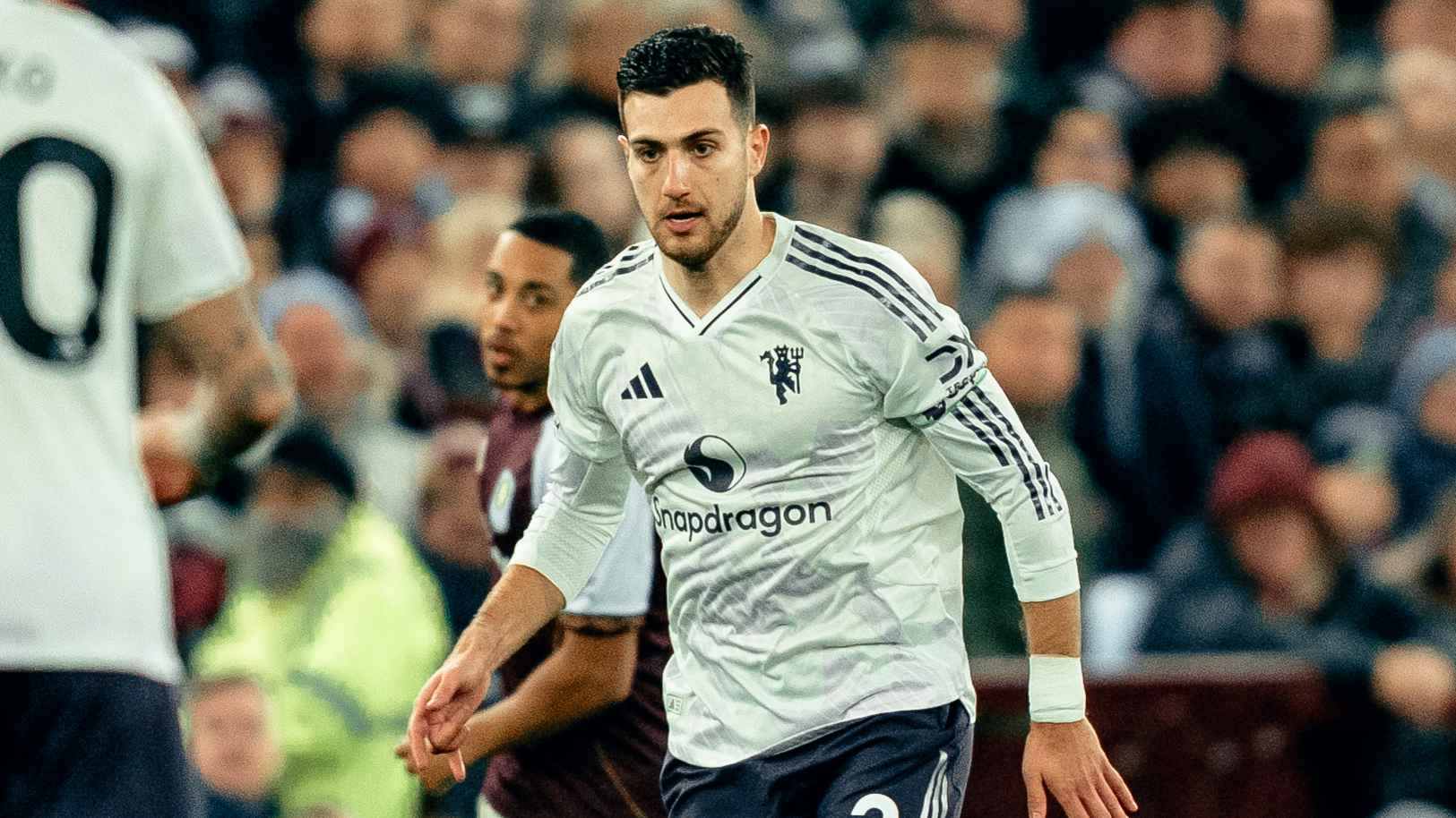 Diogo Dalot reacts to Aston Villa 2 Man Utd 1 in the Premier League | 21 December 2025