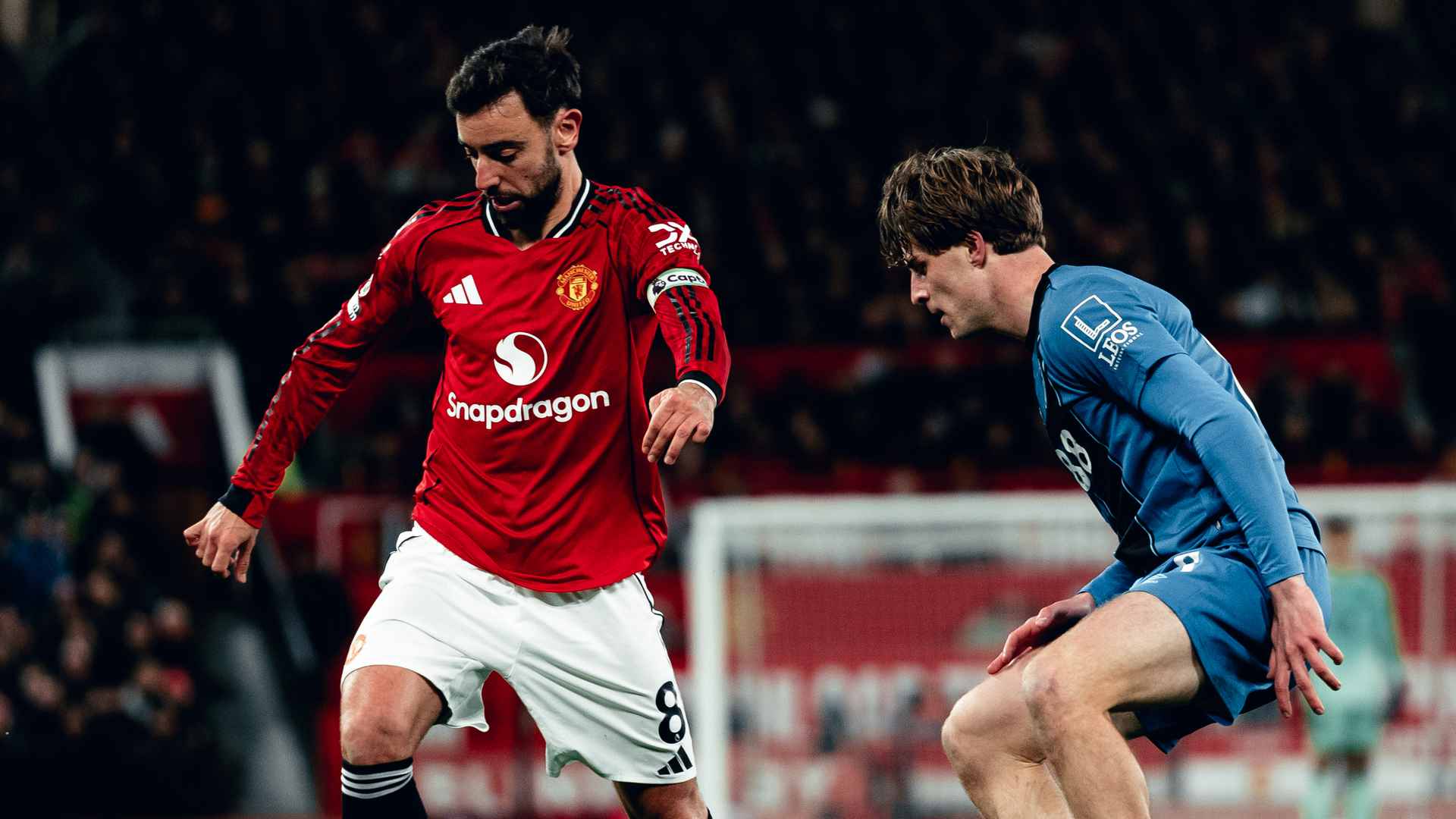 Monday's match in pics