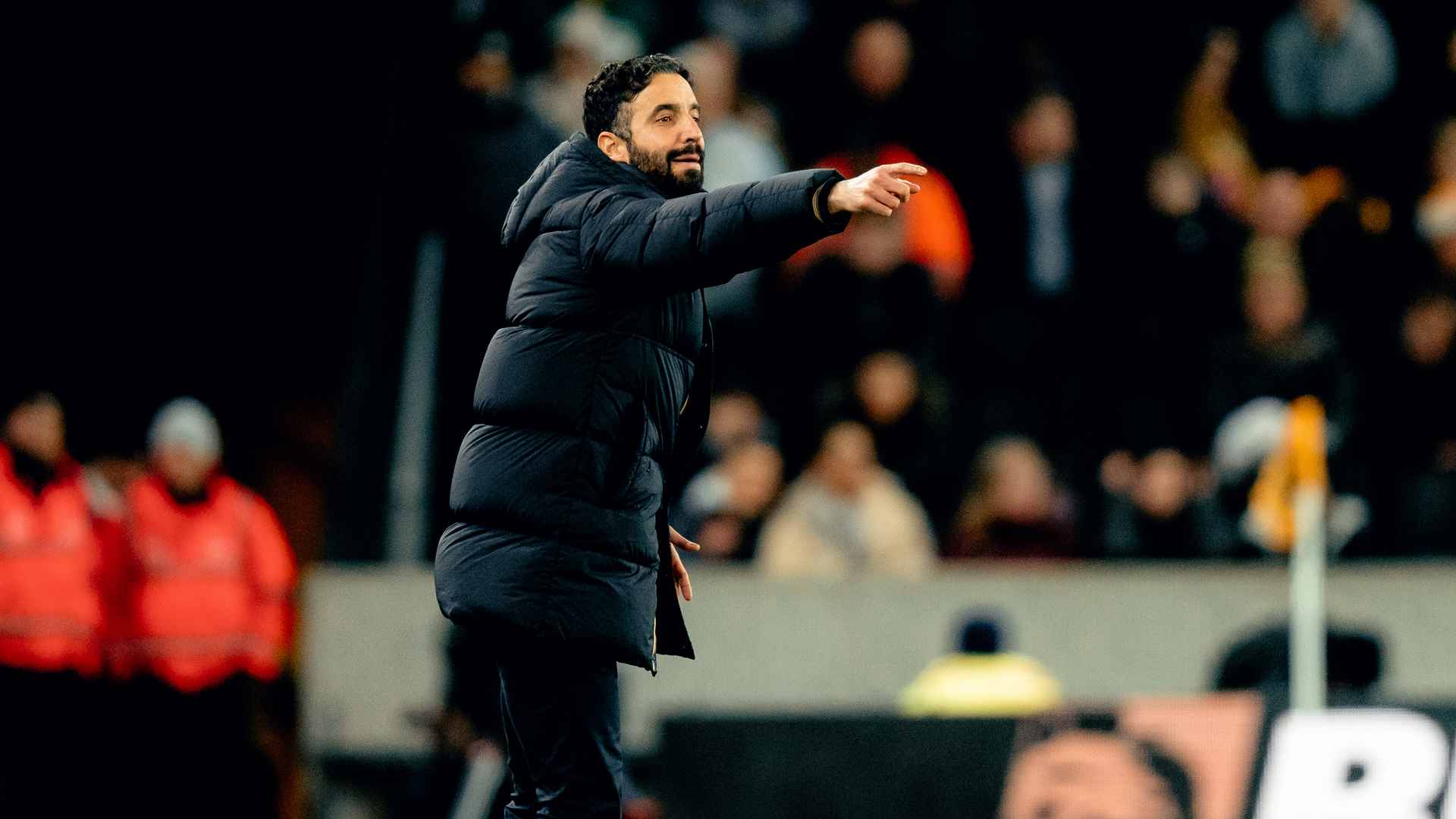 Ruben Amorim reacts to Wolves 1 Man Utd 4 on 8 December 2025