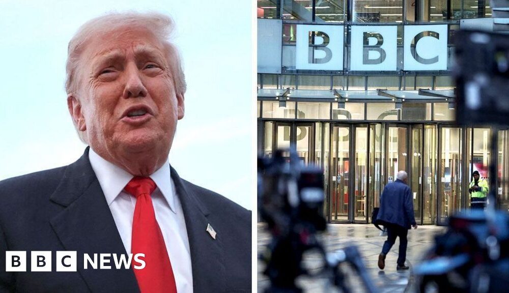 Trump sues BBC for defamation over Panorama speech edit