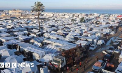 Five killed in Israeli air strikes on tents near Khan Younis, medics say