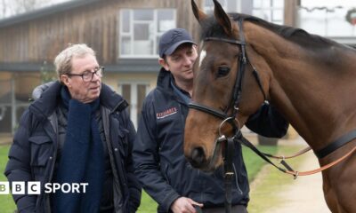 Harry Redknapp with trainer Ben Pauling and The Jukebox Man