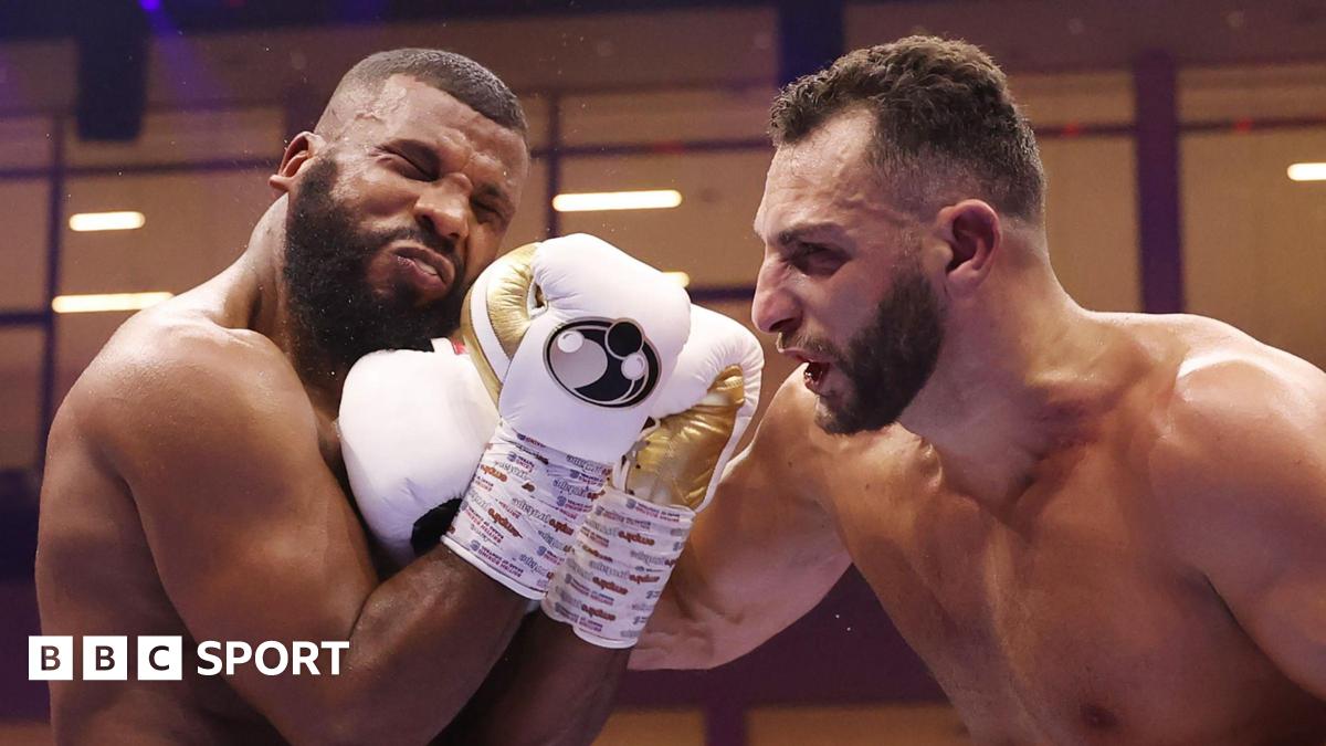 Noel Mikaelian (right) and Badou Jack during their fight May