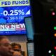Wall Street closes higher after Fed cuts interest rates