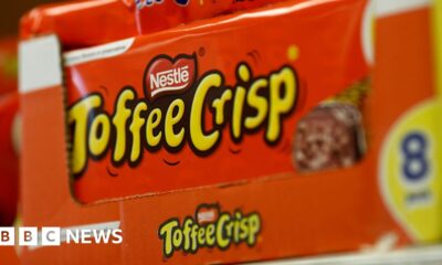 Toffee Crisp and Blue Riband can't be called chocolate any more