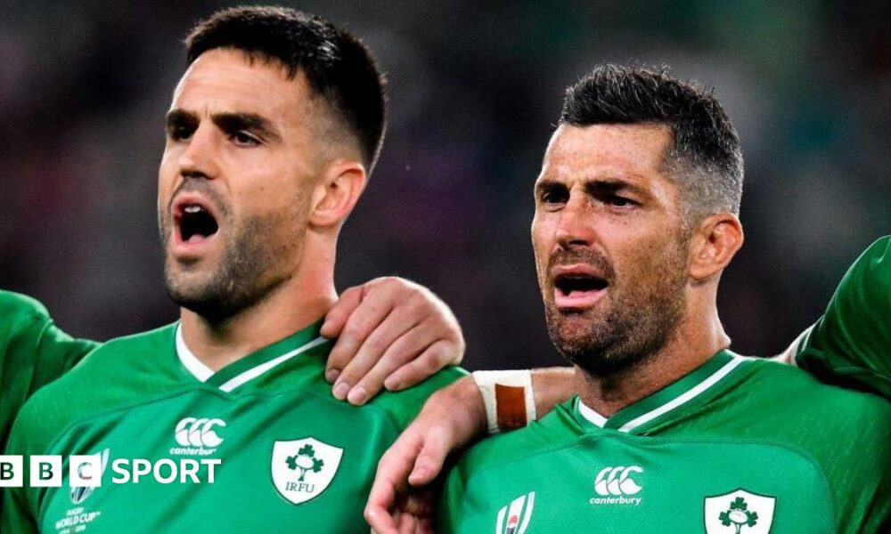 Conor Murray and Rob Kearney