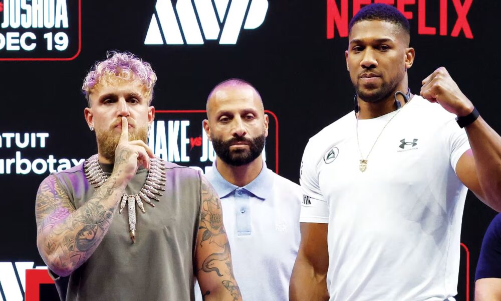 Anthony Joshua clears up any ‘concerns’ that Jake Paul fight is scripted or fixed
