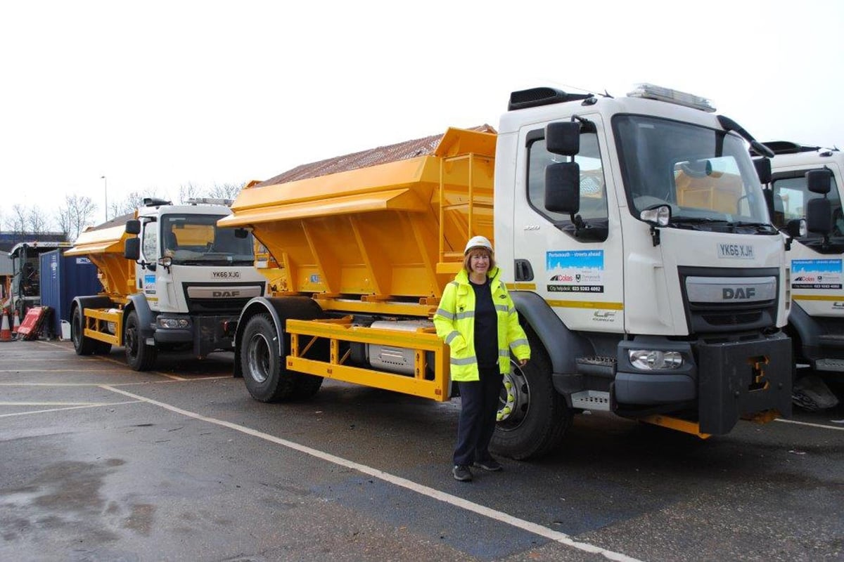 Call for Portsmouth gritters to be given funny names in competition - how to submit your suggestions