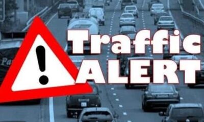 Two car crash causing “slow traffic” near A27