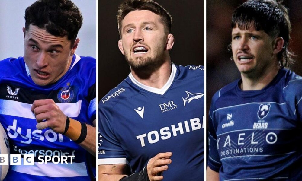 Henry Arundell, Tom Curry and Benhard Janse van Rensburg