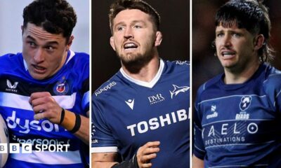 Henry Arundell, Tom Curry and Benhard Janse van Rensburg