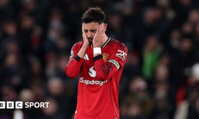 Manchester United skipper Bruno Fernandes after the 1-1 draw with West Ham
