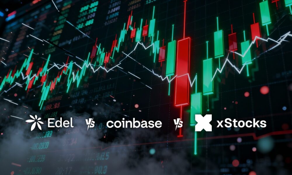 Tokenization of stocks: Edel Finance vs Coinbase vs xStocks