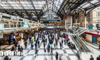London Liverpool Street named UK's busiest station again