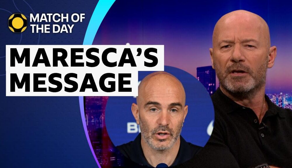 Enzo Maresca, Alan Shearer