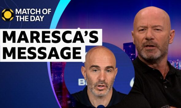 Enzo Maresca, Alan Shearer