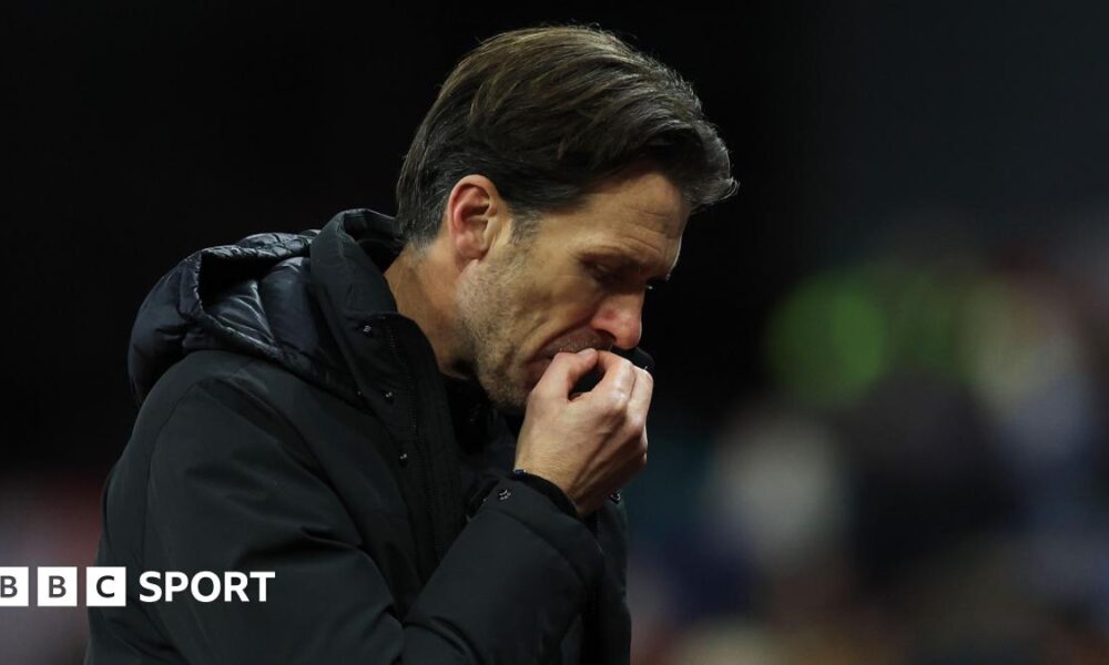 Gareth Taylor biting his nails